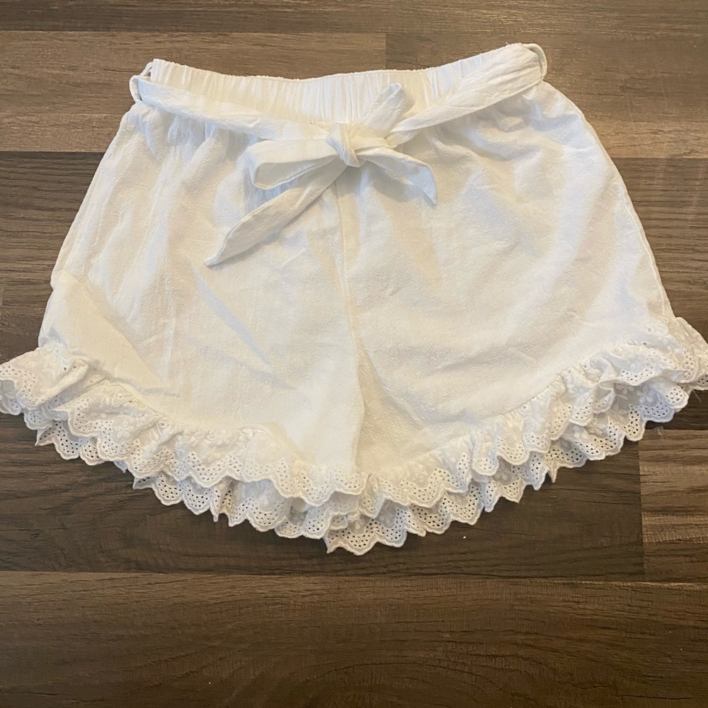 Shein KIDS paper bag shorts